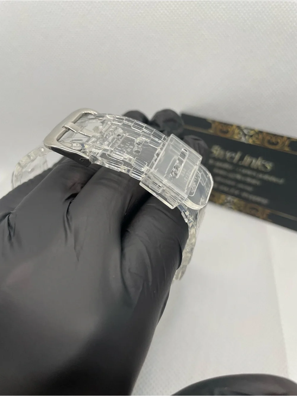 G-Shock Clear Resin Analog-Digital Watch - Silver & Transparent